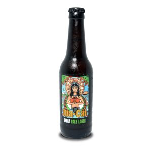 cervezas blanca y verde Cerveza IpaCai