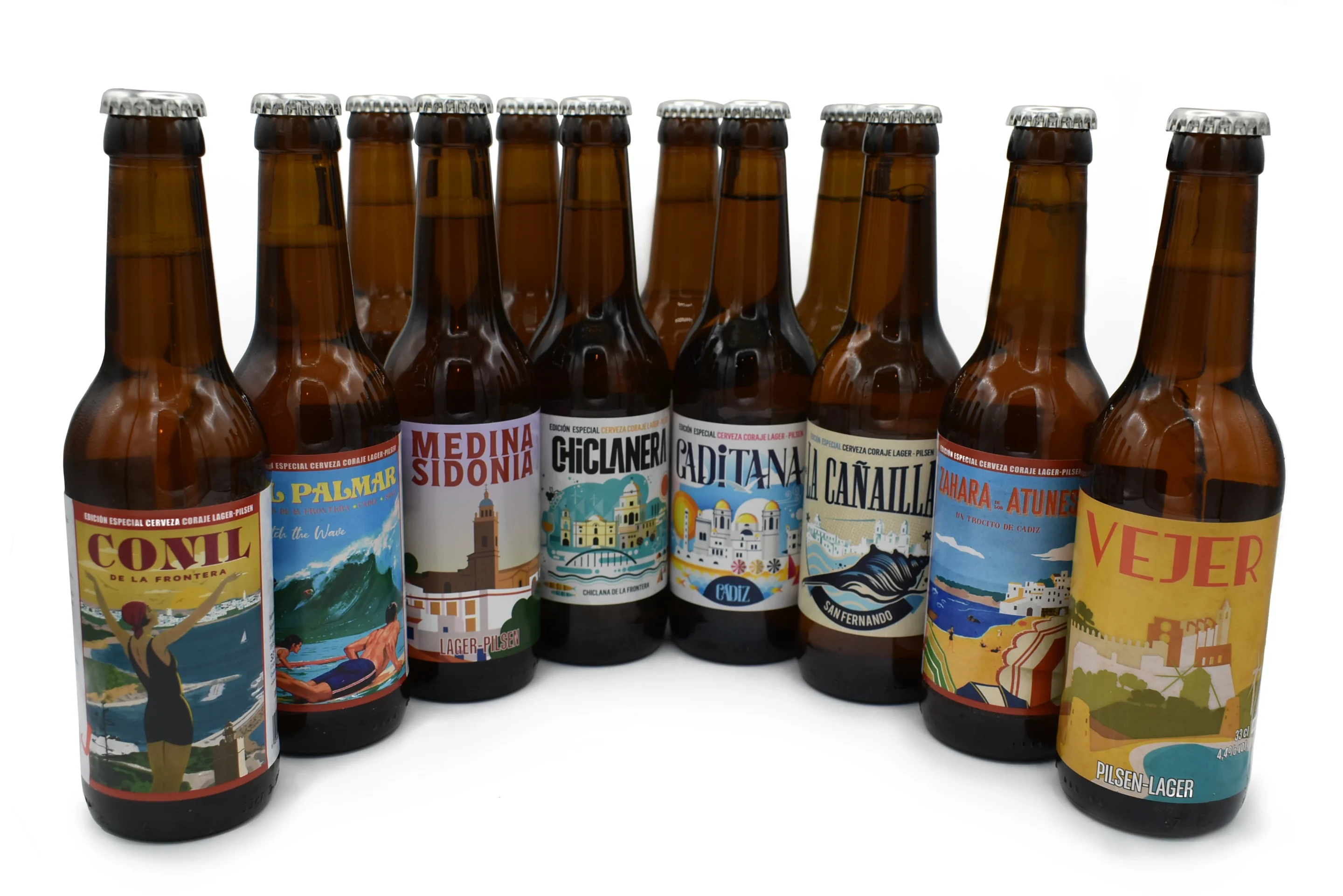 Cerveza Lager Pilsen – Edición Pueblos de Cádiz